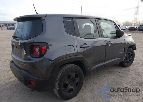 2017 Jeep Renegade Sport Fwd from USA, damaged, VIN ZACCJAAB0HPF86821